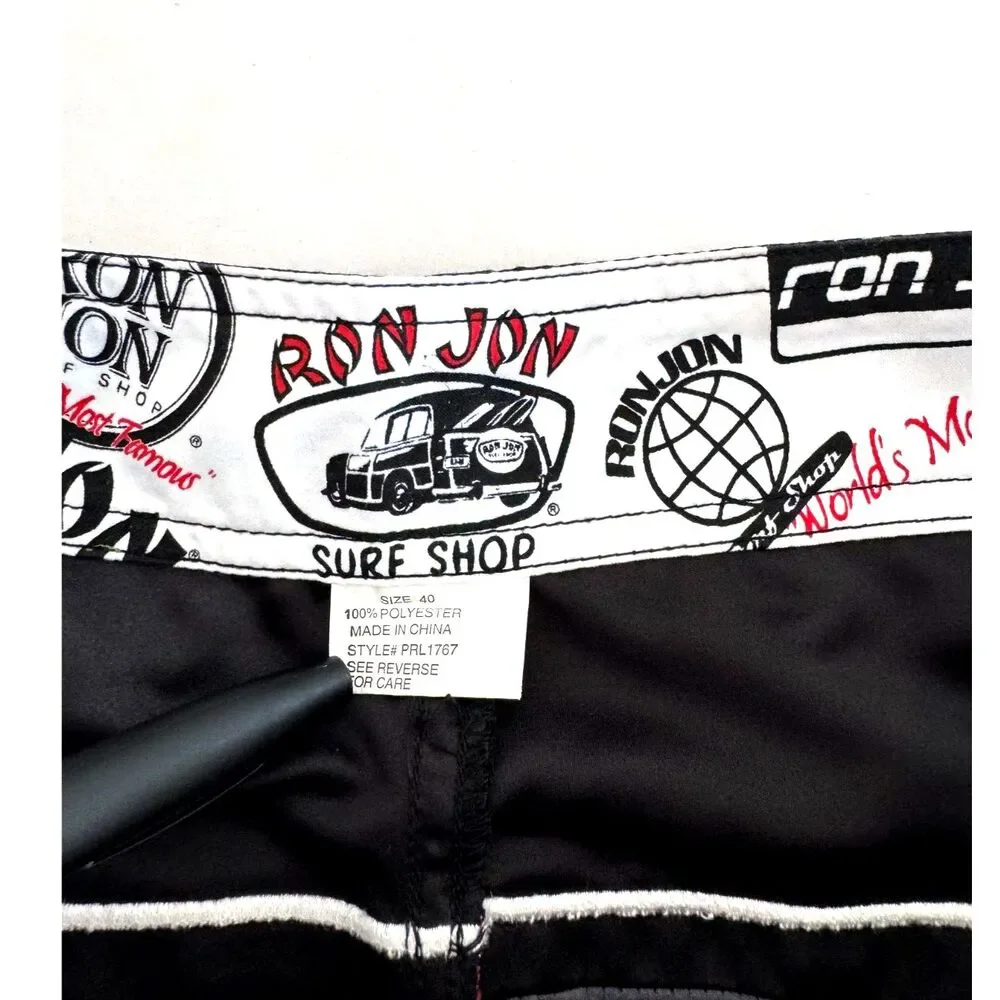 Ron Jon surf must famous shop swimming board shorts beach summer sports men 40